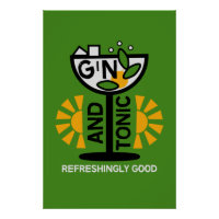 Gin und Tonic Drinkers Art