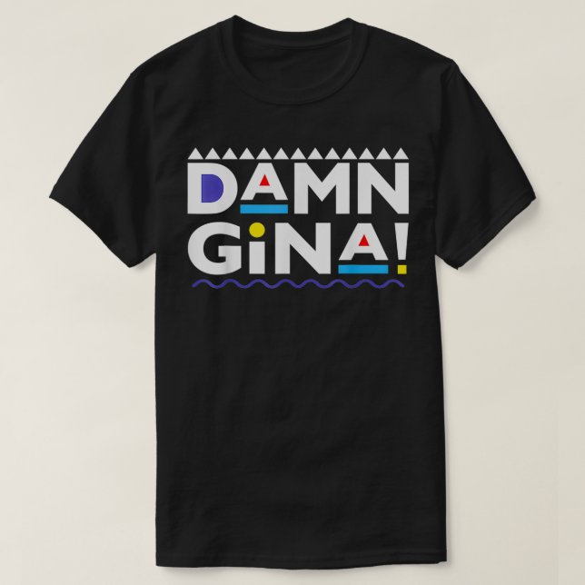 Gina 90s  T-Shirt (Design vorne)