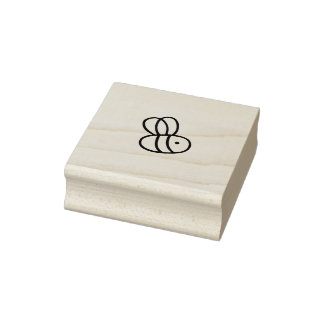 Gina-Bienen 2 Gummistempel