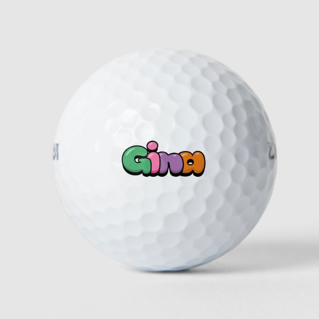 Gina Golfball (Vorderseite)