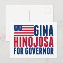 Gina Hinojosa als Gouverneurin 2026 Texas-Wahl