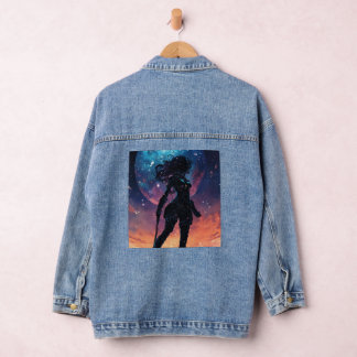 Gines Shirt phantastische Ernährung Jeansjacke