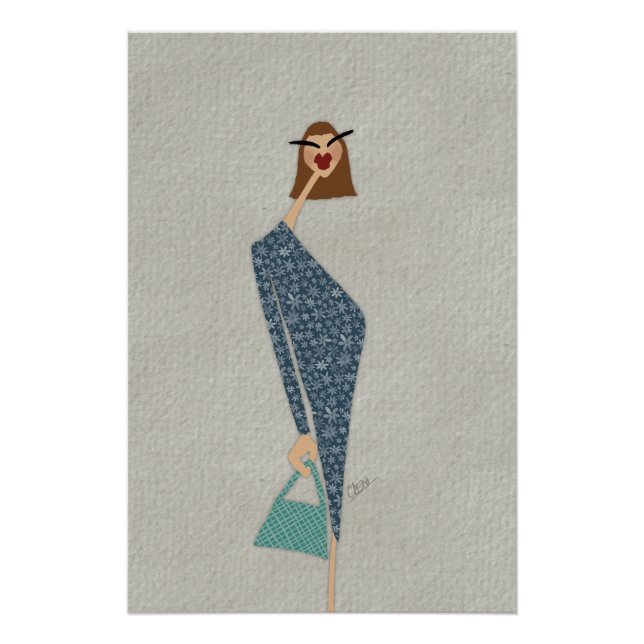 Ginette en promenade Mode Poster (Vorderseite)