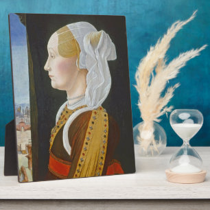 Ginevra Bentivoglio, c. 1474- 77 Fotoplatte