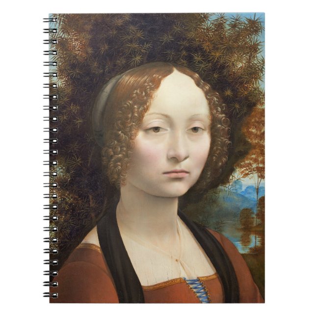 Ginevra de' Benci, C. 1474 - 78 Notizblock (Vorderseite)