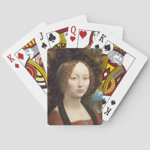 Ginevra de' Benci, c. 1474- 78 Spielkarten