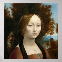 Ginevra de' Benci Leonardo da Vinci Kunstgewerbe
