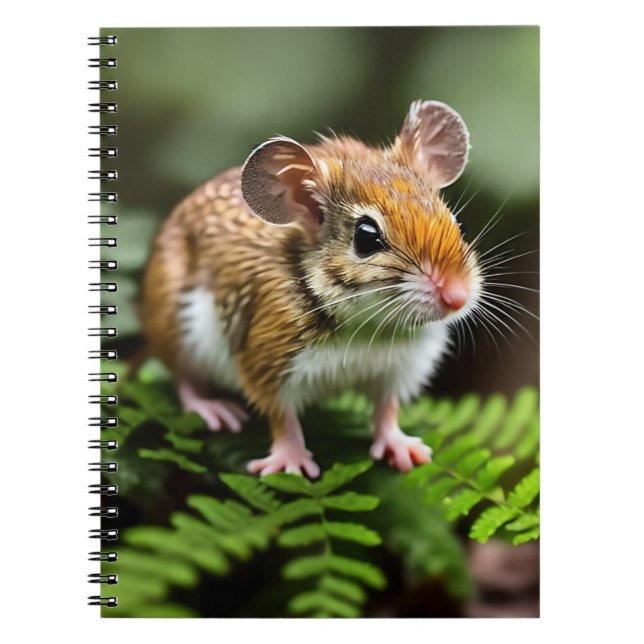 Ginger Australian Hopping Mouse, Notebook Notizblock (Vorderseite)