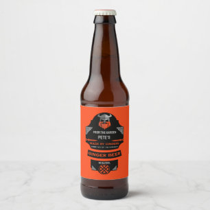 Ginger Beer Maker Bierflaschenetikett