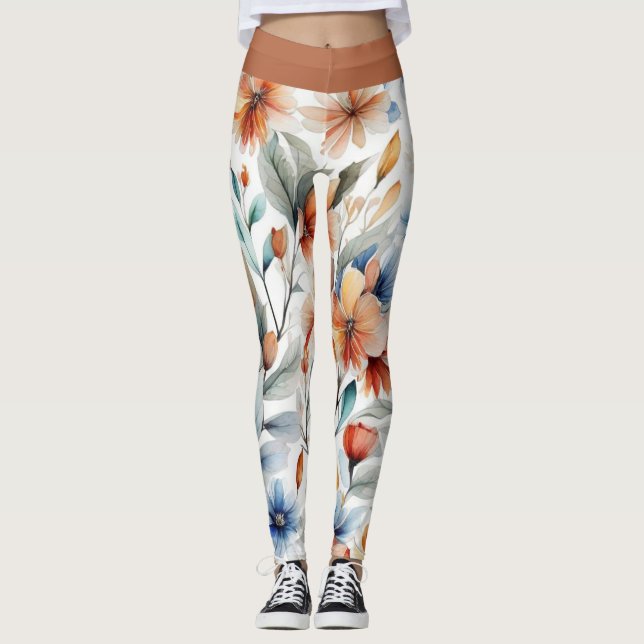 Ginger Blossoms Leggings (Vorderseite)