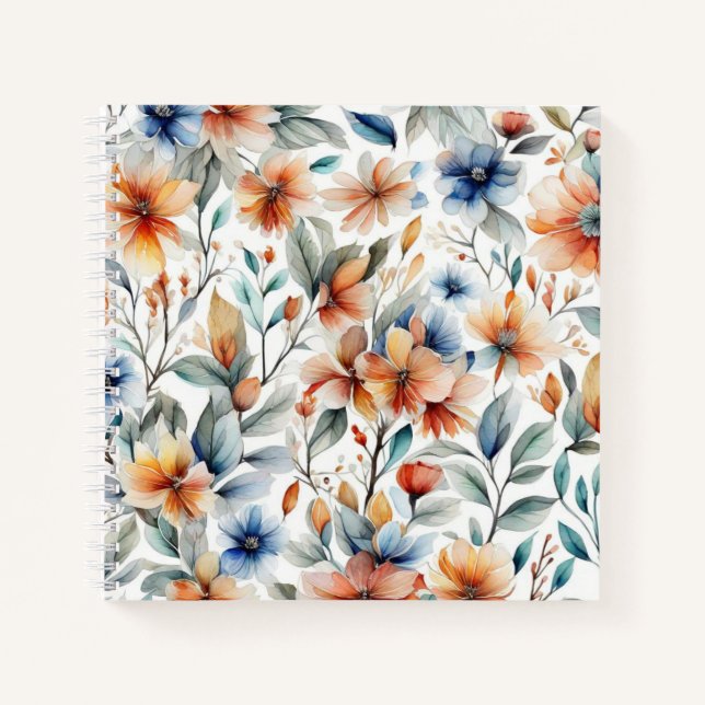 Ginger Blossoms Notizbuch (Vorderseite)