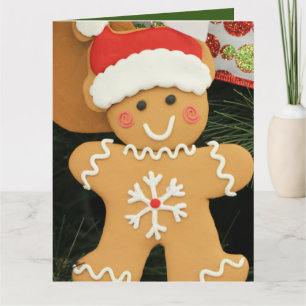 Ginger Bread Man Karte