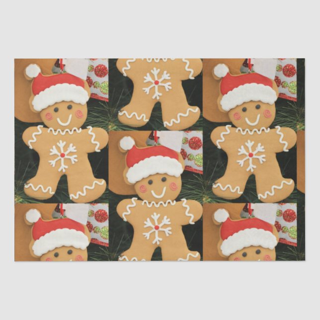 Ginger Bread Man Seidenpapier (Vorderseite)