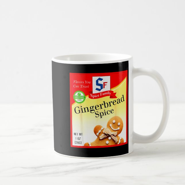 Ginger Bread Sce Group Costume Family Matching Hal Kaffeetasse (Rechts)