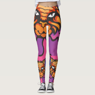 GINGER CAT BOHO YOGA PANS LEGGINGS