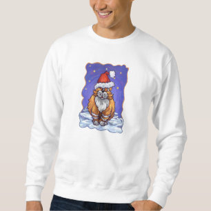 Ginger Cat Christmas Sweatshirt