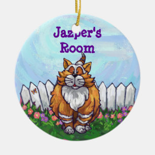 Ginger Cat Geschenke & Accessoires Keramikornament