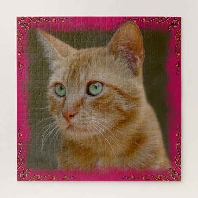 Ginger Cat Jigsaw Puzzle (Vertikal)