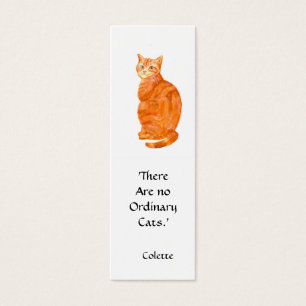 Ginger Cat Lesezeichen