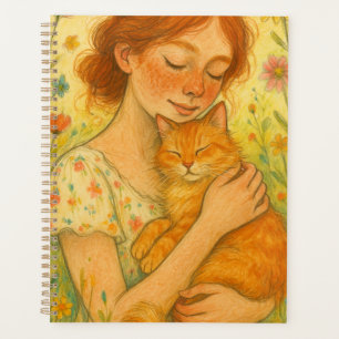 Ginger Cat Mama Orange Tabby Cats Planer