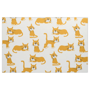 Ginger Cat Posen Stoff