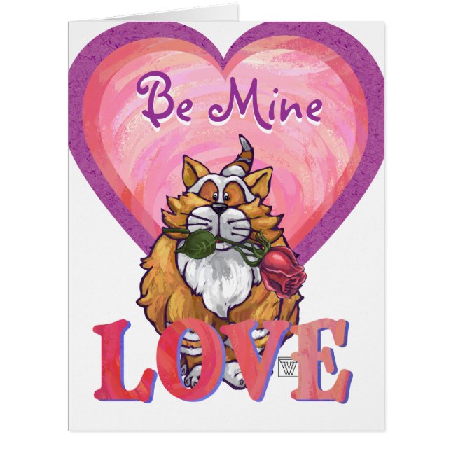 Ginger Cat Saint-Valentin (Devant)