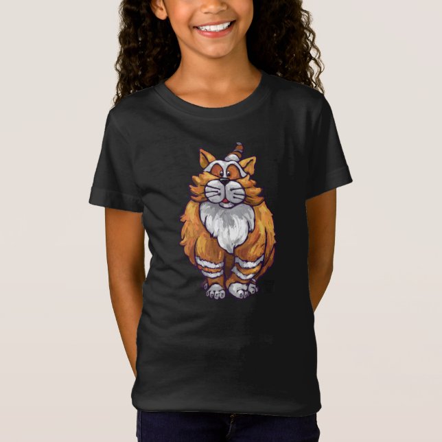 Ginger Cat T - Shirt (Vorderseite)