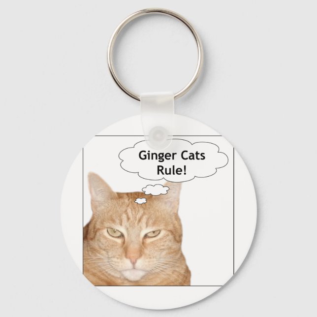 Ginger Cats Regel! Schlüsselanhänger (Vorderseite)