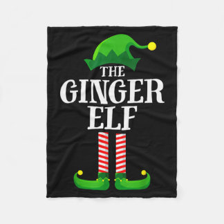 Ginger Elf Matching Family Group Christmas Party P Fleecedecke