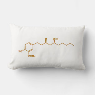 Ginger Gingerol Molecule Chemische Formel Lendenkissen