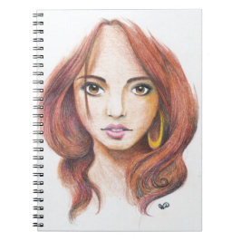 Ginger Girl Notebook Notizblock