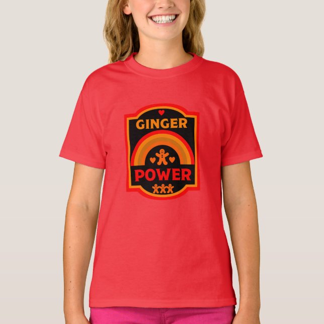 Ginger Hair Pride T-Shirt (Vorderseite)