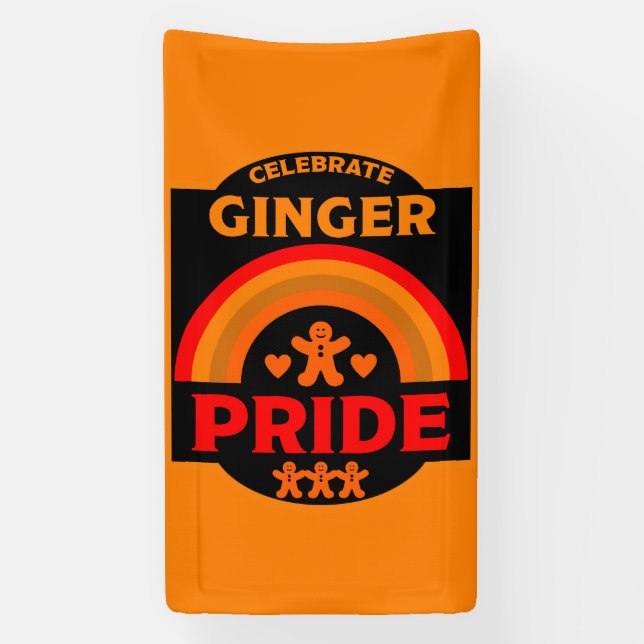 Ginger Haired Pride Banner (Vertikal)