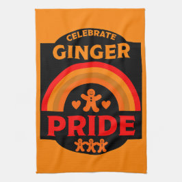 Ginger Haired Pride Geschirrtuch