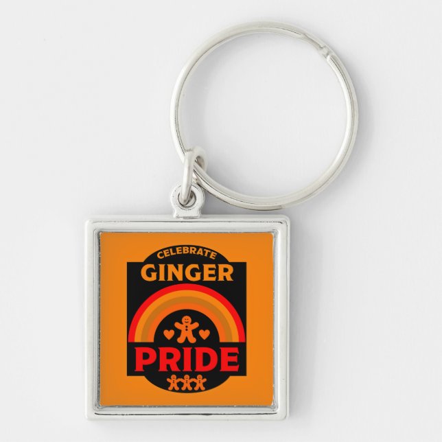 Ginger Haired Pride Schlüsselanhänger (Vorne)