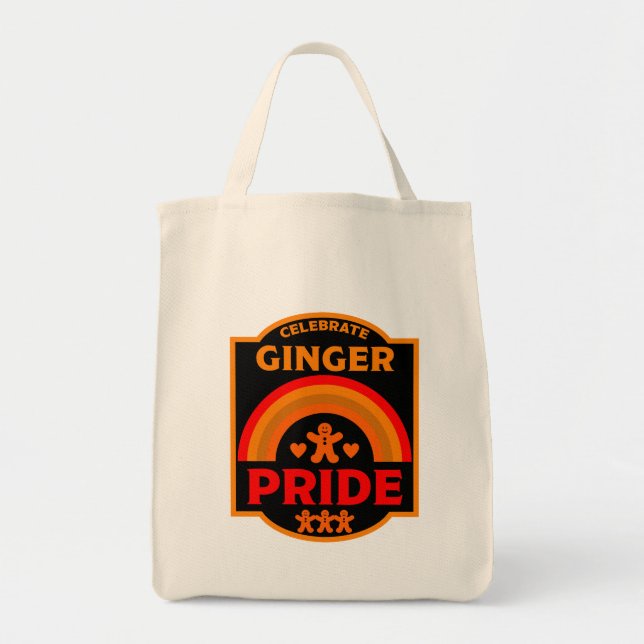 Ginger Haired Pride Tragetasche (Vorne)