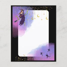 Ginger Halloween Hexe mit Fröschen von Renee