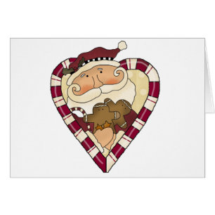 Ginger Heart Santa T - Shirt und Geschenke