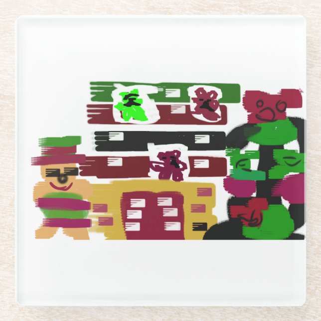 Ginger Hotel Glasuntersetzer (Vorderseite)