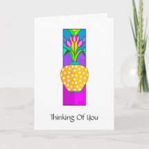 Ginger Jar Floral Penser de votre carte