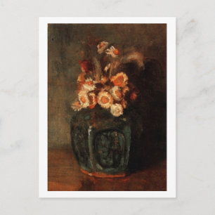 Ginger Jar mit Chrysanthemums, Vincent van Gogh Postkarte