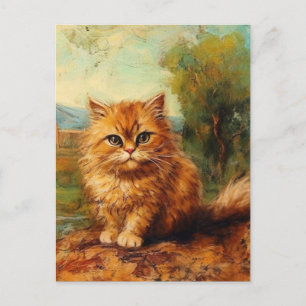 Ginger Kitten Postkarte