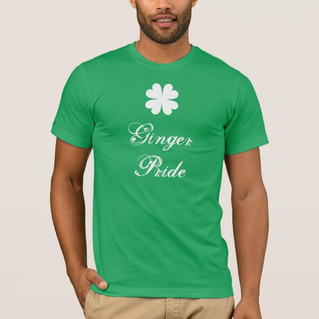Ginger Pride - St Patricks Day T-Shirt (Vorderseite)