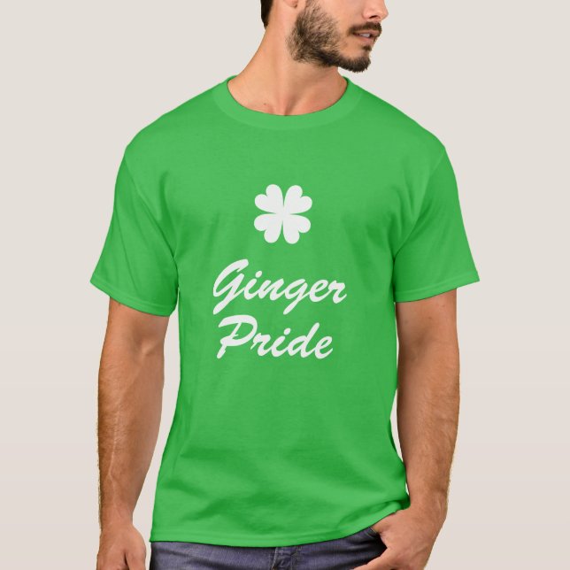 Ginger Pride - St Patricks Day T-Shirt (Vorderseite)