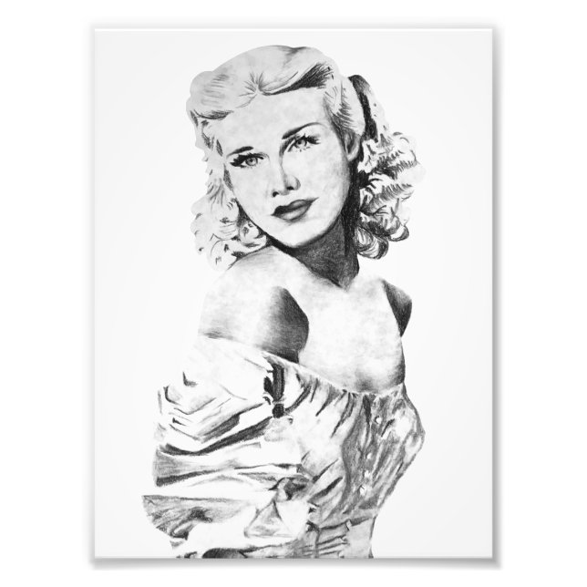 Ginger Rogers Fotodruck (Vorne)