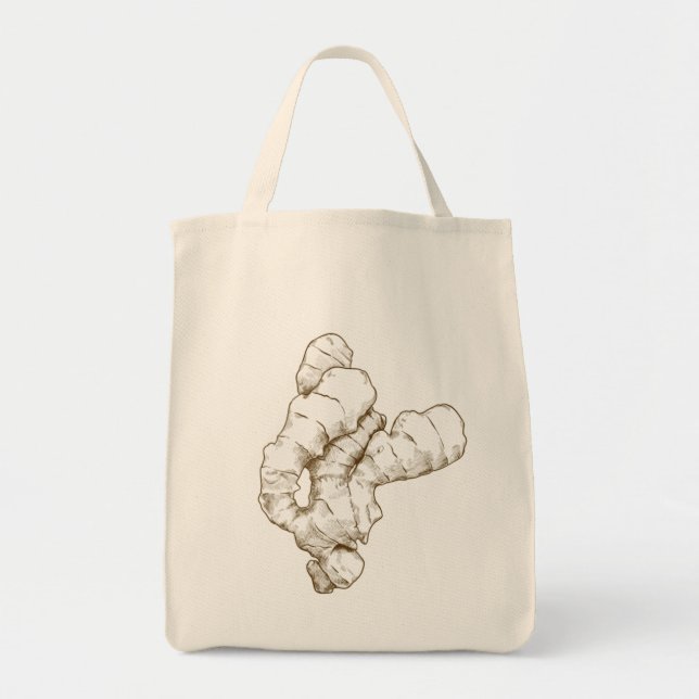 Ginger Roots Leinwand Tasche (Vorne)