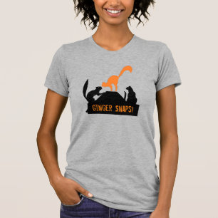Ginger Snaps Halloween Cats T-Shirt