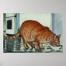Ginger Tom Cat - Print oder Poster