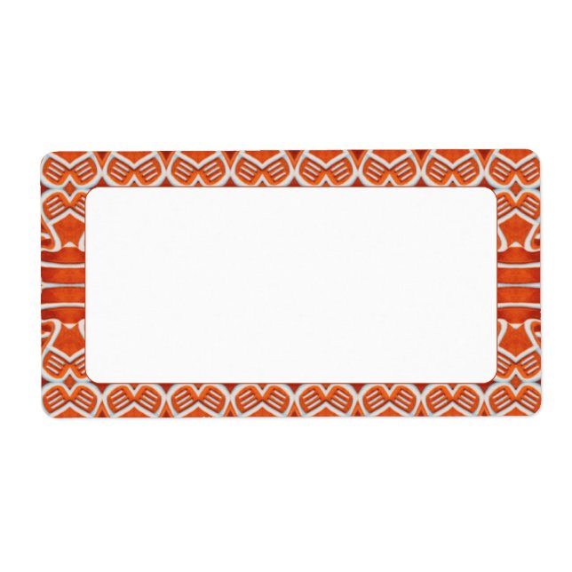 GINGERBREAD 2"x3.75"-Labels (Vorne)