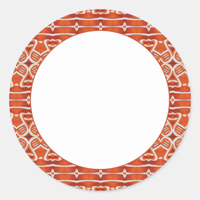 GINGERBREAD 3" Runde Matte Stickers (Vorderseite)